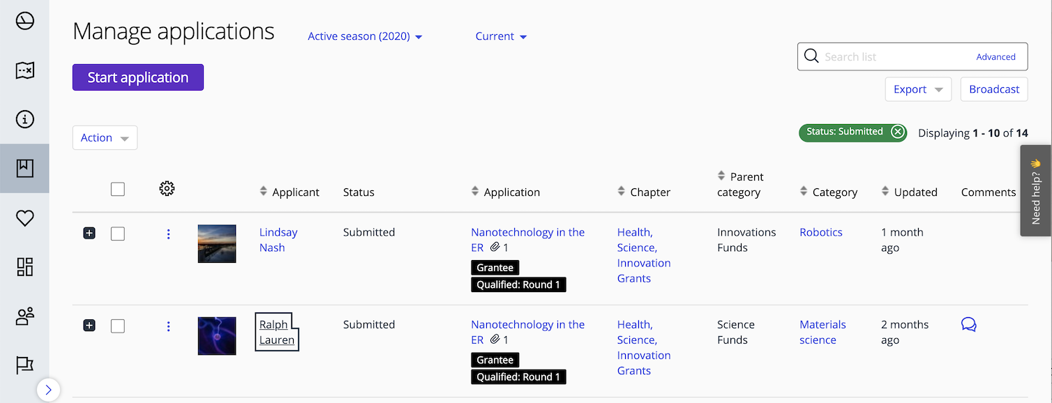 Accessibility improvements