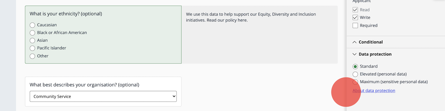 Elevated grant security