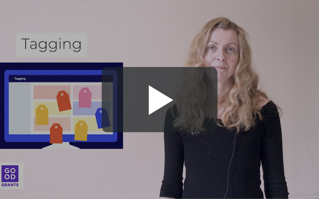 Feature focus – Tagging in Good Grants