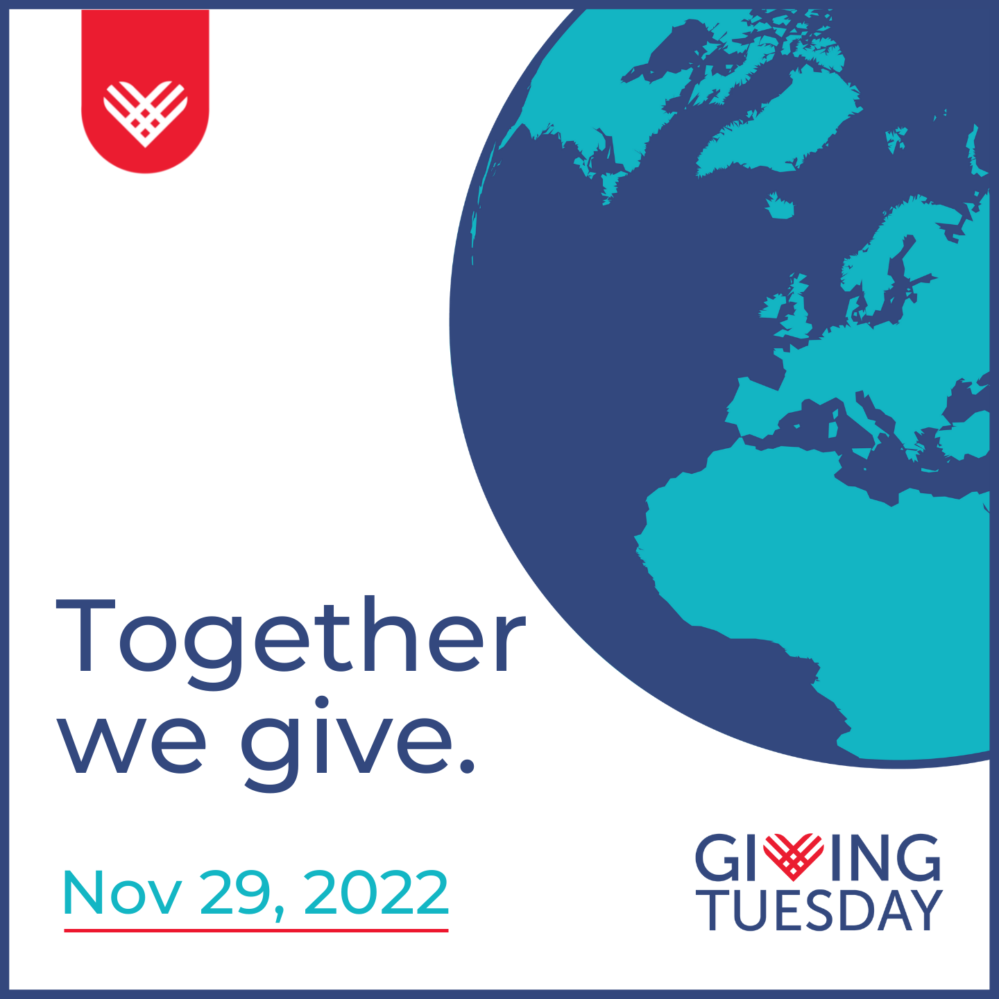GivingTuesday sample social media post