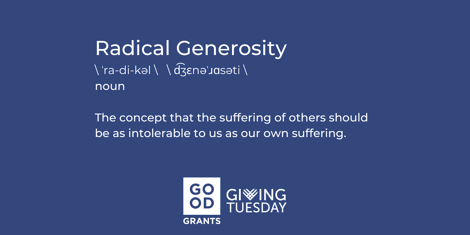 GivingTuesday Good Grants